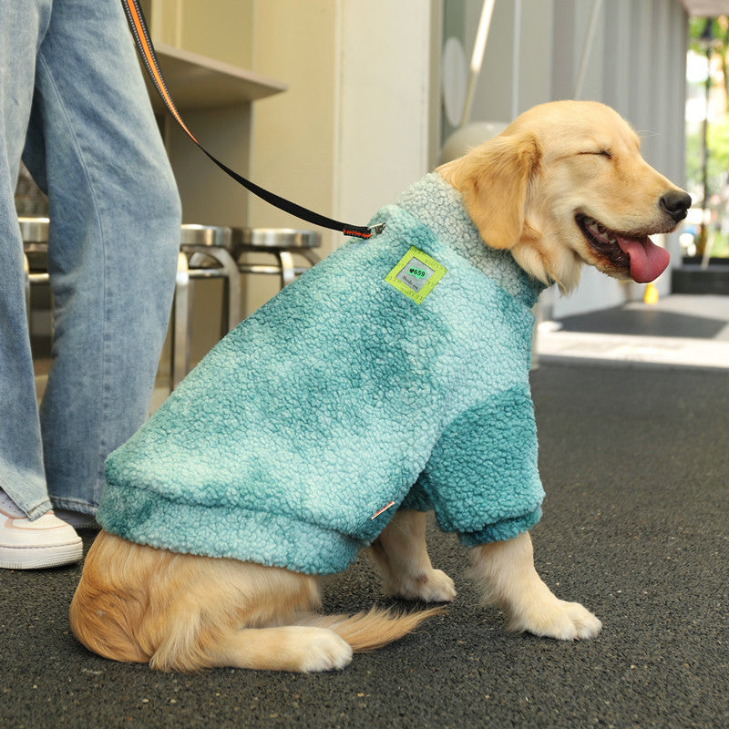 Dog jacket fabric pattern close-up — Pawnests