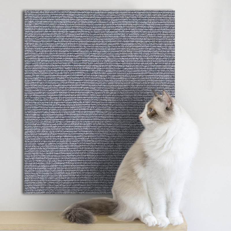Cat scratch wall sticker installed on wall corner | Pawnests