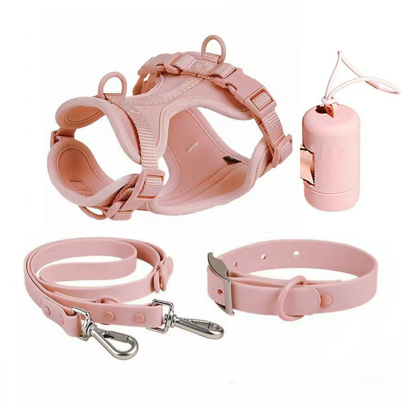 PVC harness alloy buckle close-up — durable hardware for daily use | Pawnests